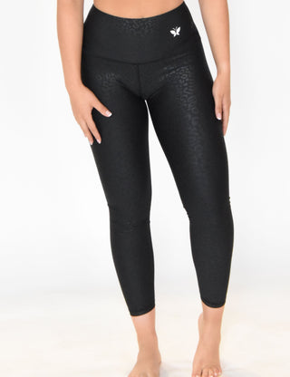 Athena Leggings. Snake Print Yoga Leggings Black. Black Yoga Leggings | < Monarch Athletics>